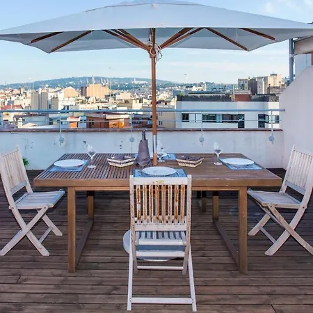 Luxurious 3 Bedroom Flat & Terrace In Sants Barcelona
